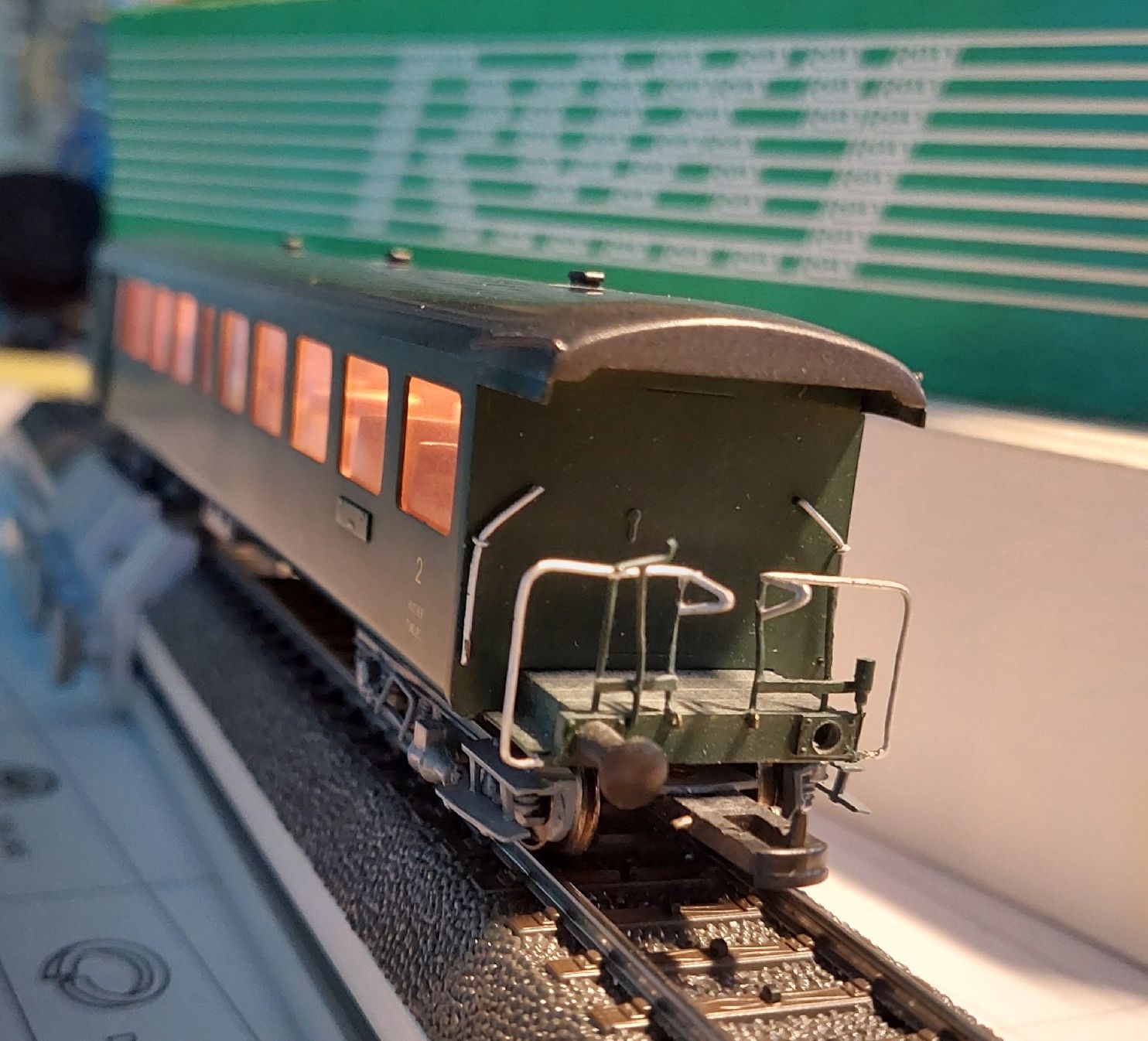 Roxy Modellini di ferrovie: Roxy BLS Steuerwagen Pilot WS AC 011 – Usato da Heimberg venduto da afanki1 3