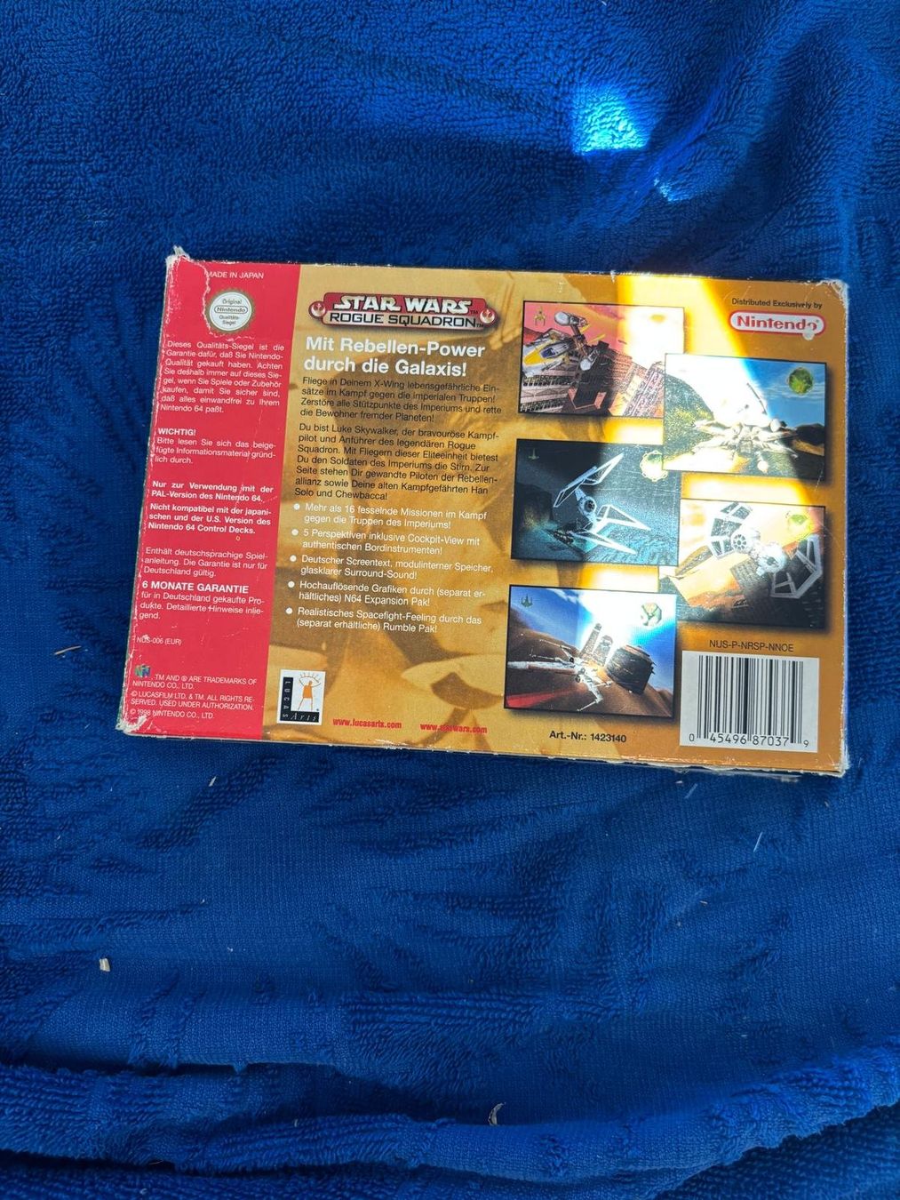 Nintendo Spiele: Star Wars Rogue Squadron – Nintendo 64 – Gebraucht aus Naters von zub_zrz8 1