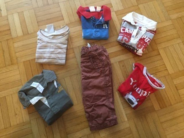 Lotti & Set di vestiti: Kleiderpaket 6-teilig Junge Grösse 68 – Usato da Emmen venduto da Aribini 2