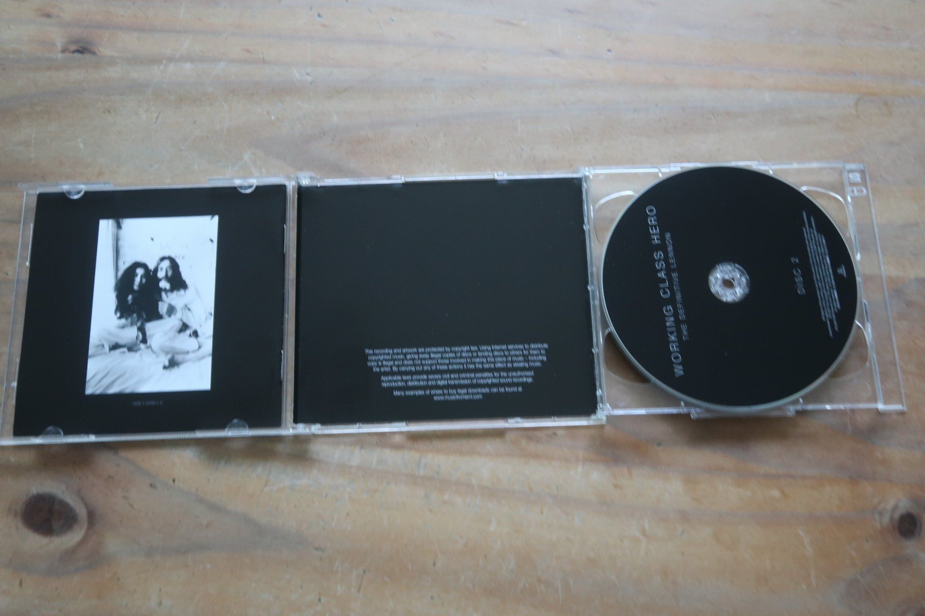 CD: JOHN LENNON - THE DEFINITIVE - WORKING CLASS HERO - 2x CD – Usato da Basel venduto da Patiscat 5