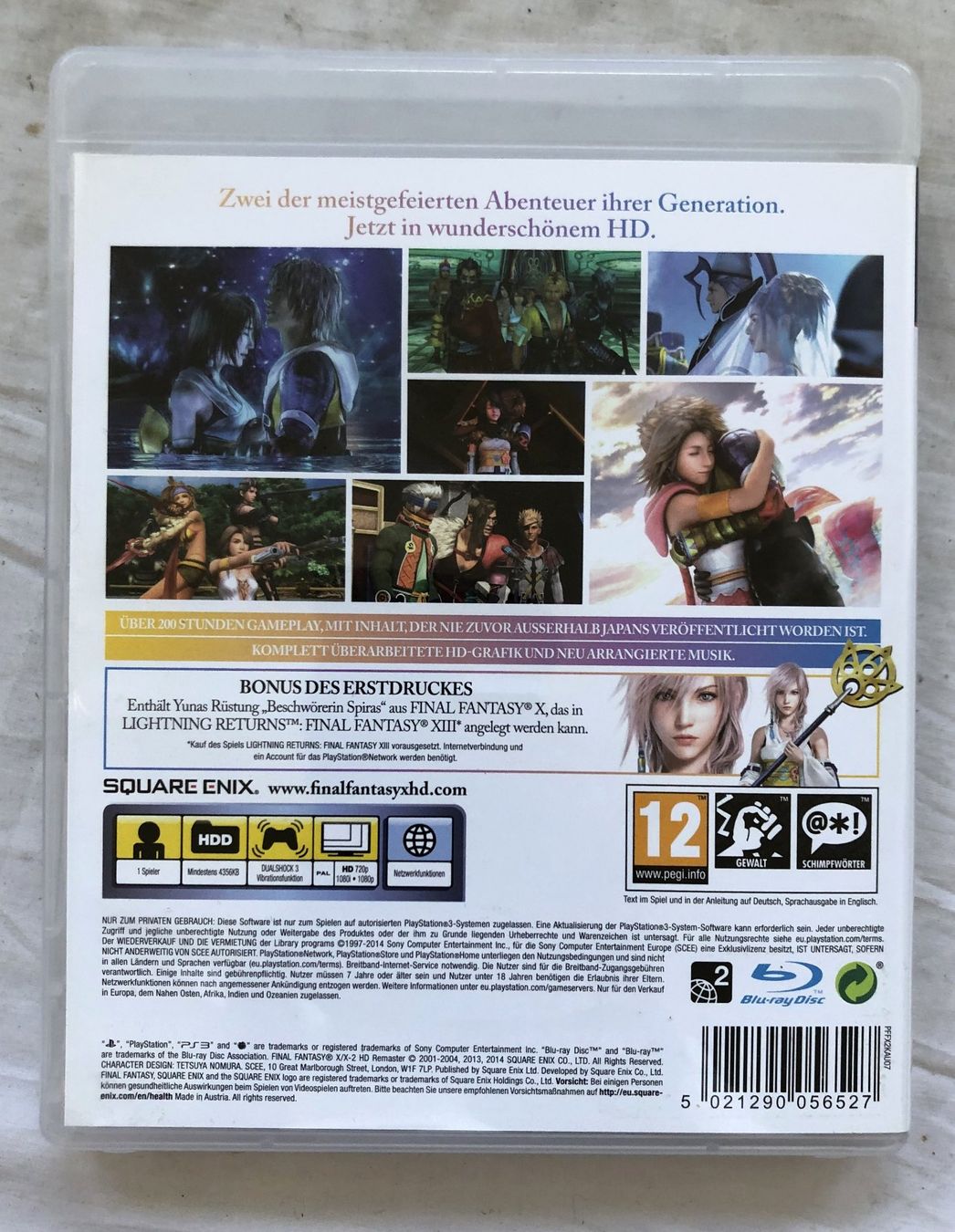 Giochi: PS3 - Final Fantasy X/X-2 HD Remaster – Usato da Schaffhausen venduto da durruti 2