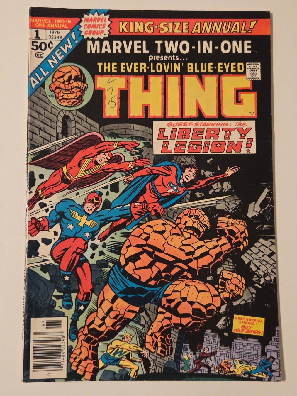 Fumetti: MARVEL TWO-IN-ONE ANNUAL #1 (Marvel, 1976) Thing! – Usato da Zürich venduto da Comixbazaar