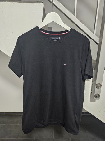 T-Shirt Tommy Hilfiger Schwarz Grösse L Extra Slim Fit