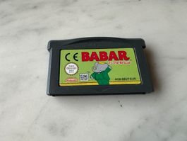 BABAR SPIEL FÜR NINTENDO GAME BOY ADVANCE
