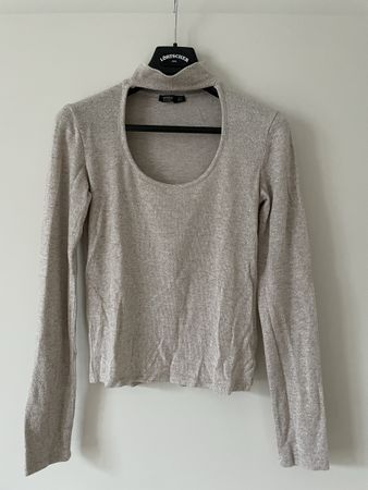 Pullover sandfarben / beige von Bershka