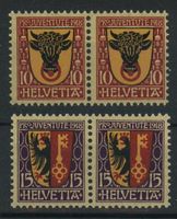 1918, Pro Juventute, Paar **