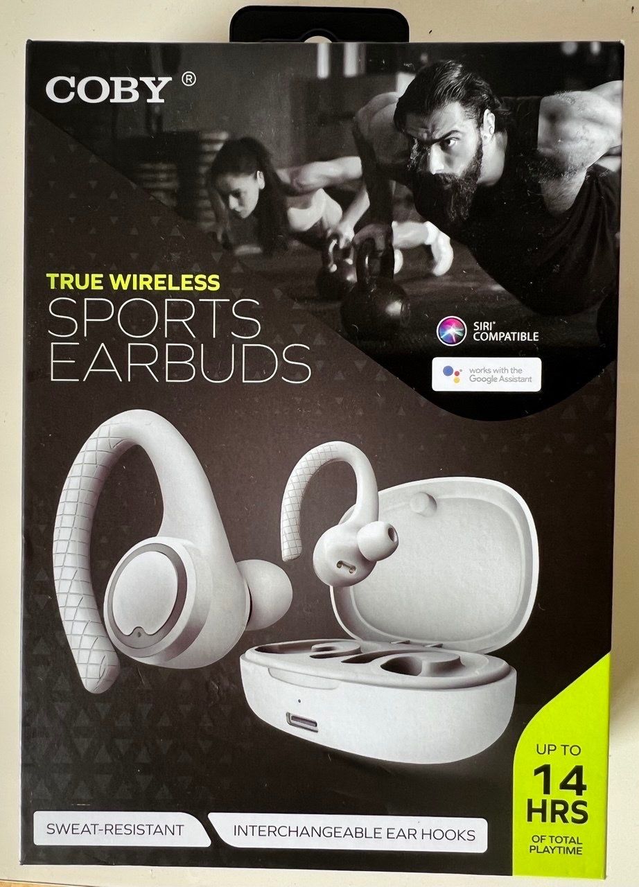 Casques audio: COBY Wireless Sports Earbuds – Neuf avec emballage d'origine à Vésenaz par ane_l7pg