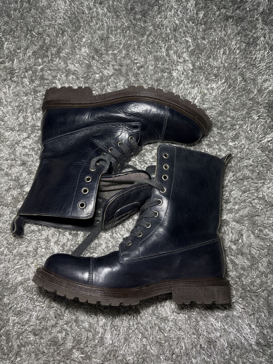 Brunello Cucinelli Scarpe da donna: Brunello Cucinelli Leather Boots Size 39 – Usato da Brislach venduto da edu_t6pq 4