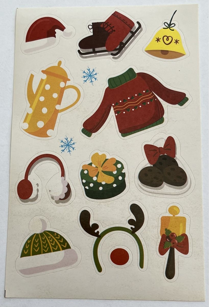 Sticker: Weihnachtliche Sticker Set – Nuovo (secondo la descrizione) da Menziken venduto da Bastelchaos 6