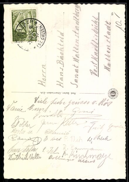 Cartes postales: AK Unterwasser, Iltios, Skilift – D'occasion à Berlin par bartko-reher 1