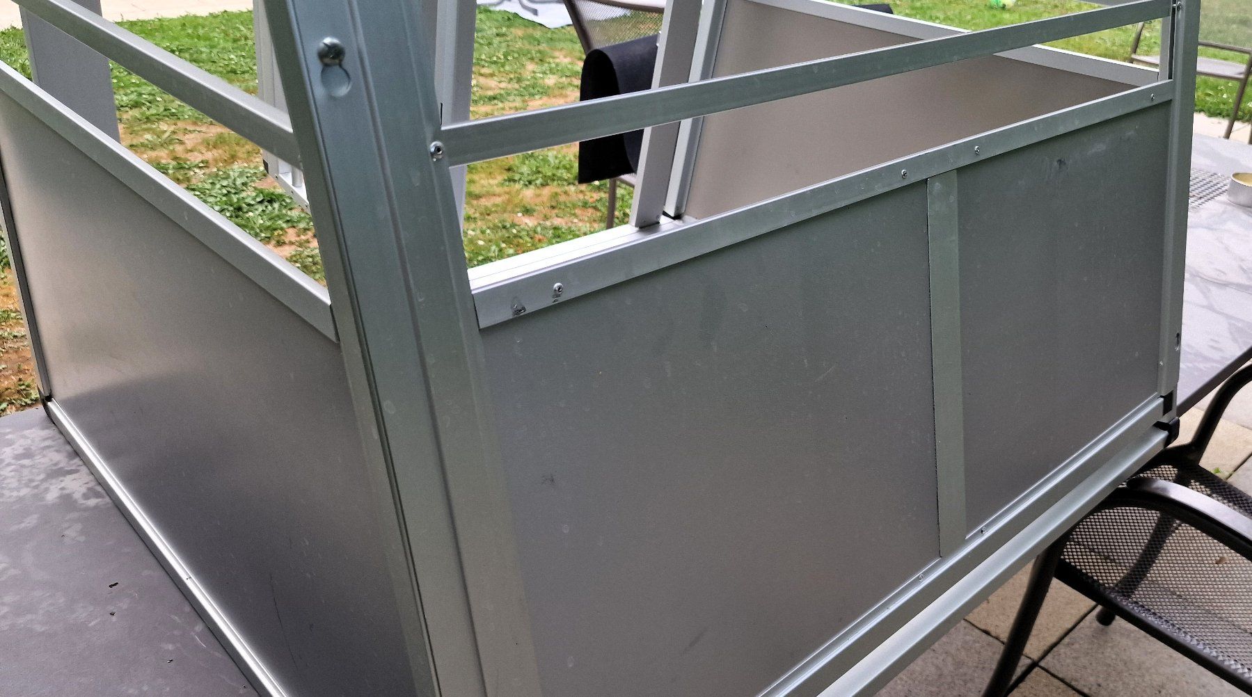 Käfige, Transport & Sicherheit: Hunde-Doppelbox Aluminium – Gebraucht aus Buchs ZH von aduani 2