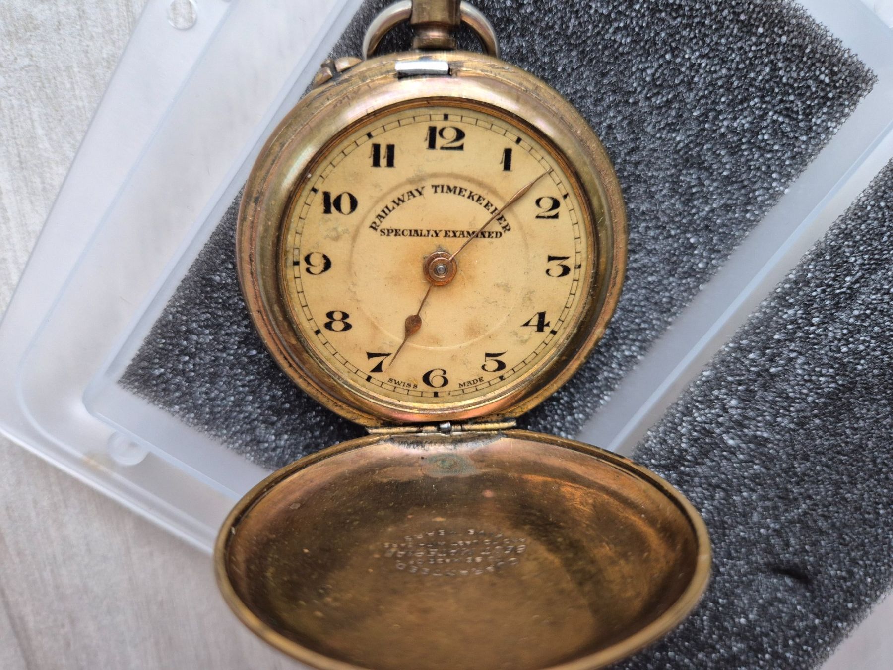 Uhren: Ca. 100 Jahre alte Taschenuhr – Defekt aus Richterswil von col_75d2