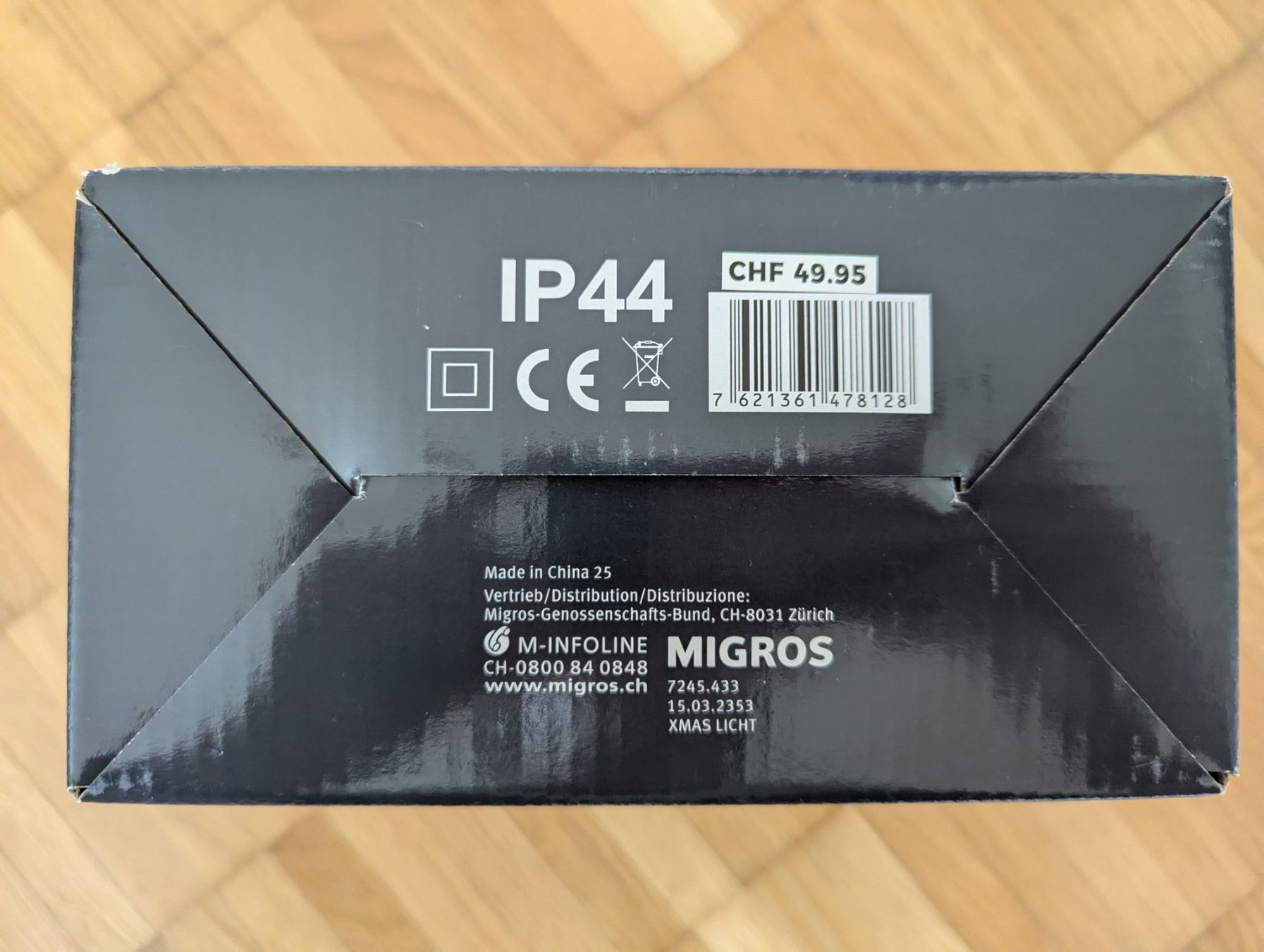Migros Ghirlande e barre luminose: Migros Home Lichterkette Cluster, 770 LEDs Neu – Nuovo e nell'imballaggio originale da JONA venduto da gin_yl55 1