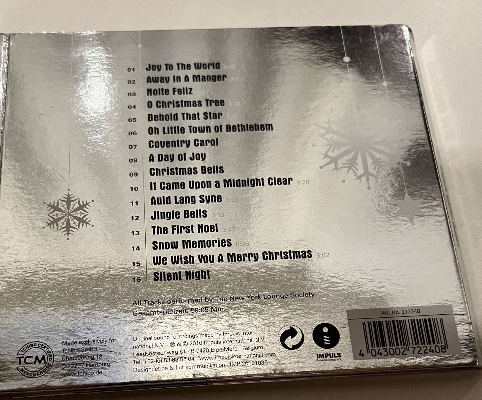 CD: Christmas Chill / Smooth Winter Moods – Usato da Näfels venduto da rottabi 1