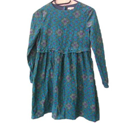 Gr. 146 152 TRAUMKLEID von du pareil au même Samt  s.Masse
