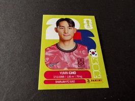 Panini Fifa WM 2026 Sticker Yumin Cho Südkorea KOR 5
