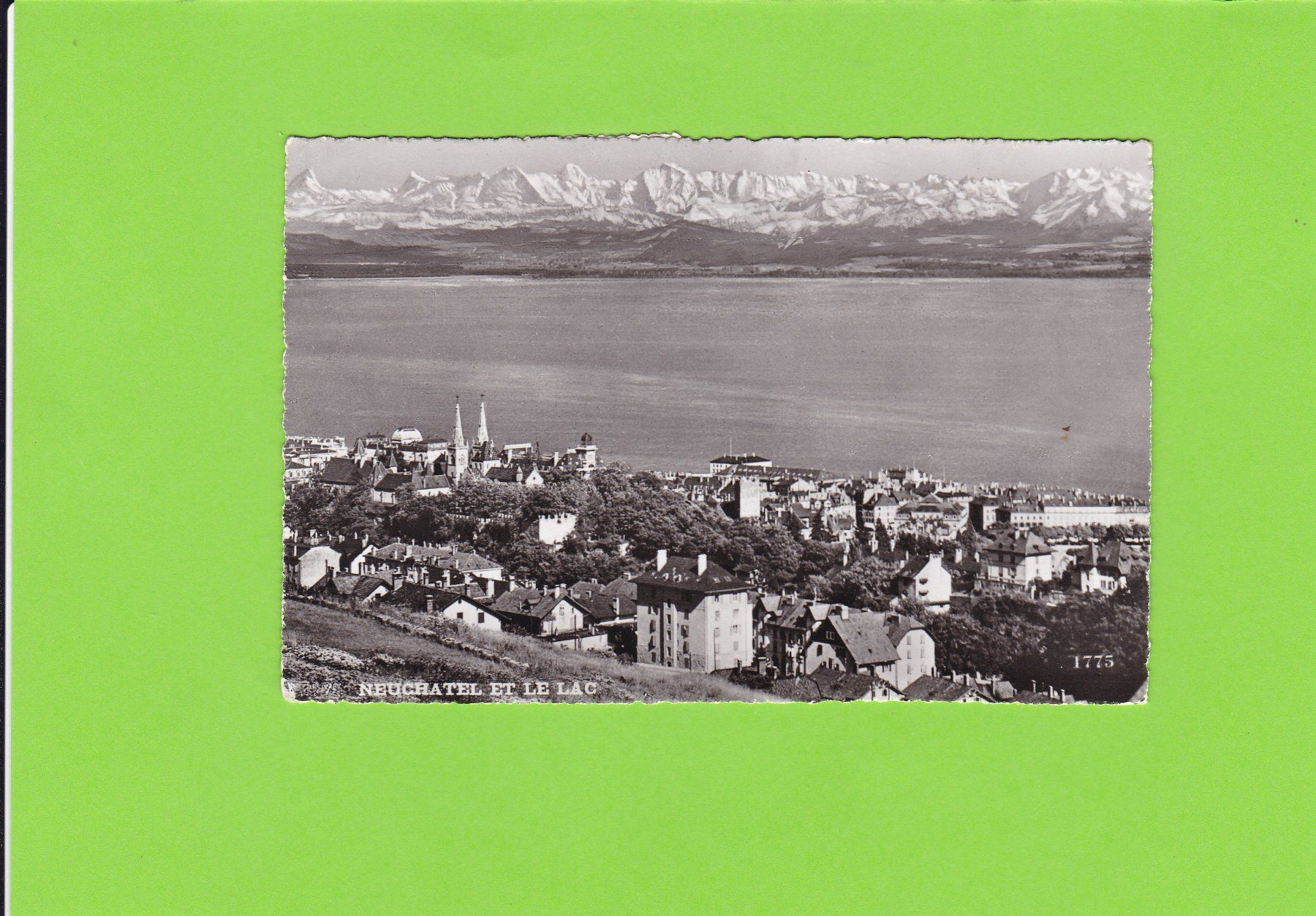 Ansichtskarten: Neuchâtel – Gebraucht aus St. Peterzell von neckertal