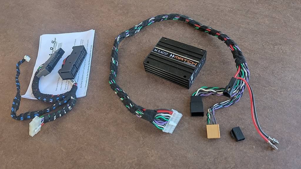 Amplificatori: Match M5.4 DSP + VW & Mercedes Kabel Plug&Play – Usato da Buchs SG venduto da goom7