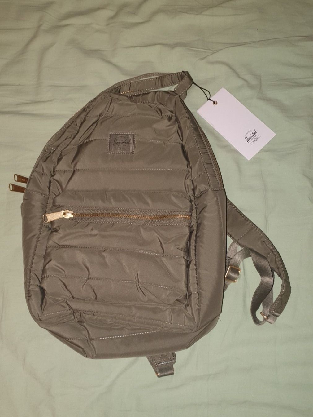 Herschel Zaini: Herschel Rucksack olive, small – Nuovo e nell'imballaggio originale da Muttenz venduto da pixopus