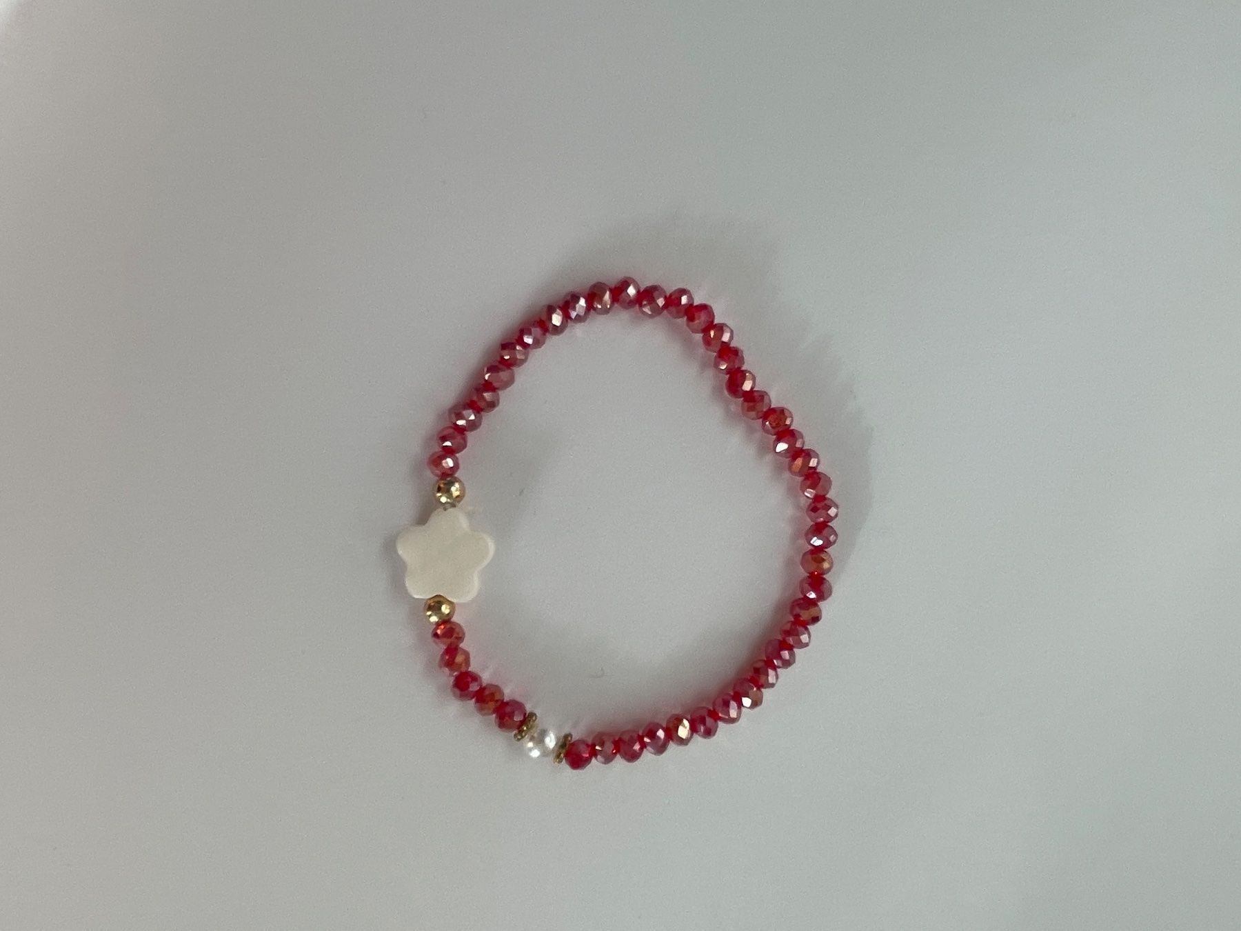 Bracciali & Braccialetti: Armband mit Blume – Nuovo (secondo la descrizione) da St Gallen venduto da Giidi 1