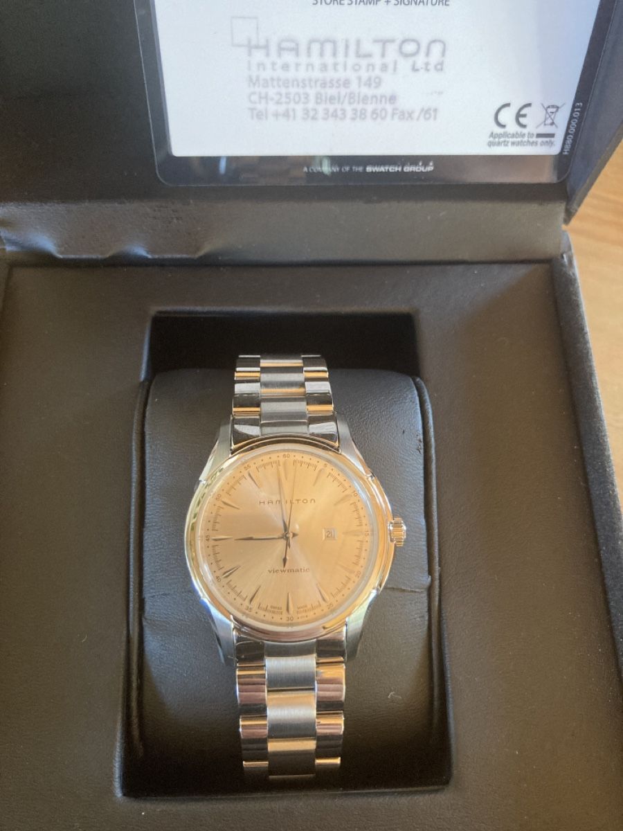 Hamilton Orologi: Hamilton Jazzmaster Damen Neu – Nuovo e nell'imballaggio originale da Steffisburg venduto da Artschipa