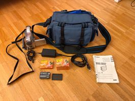 VINTAGE Y2K Canon MiniDV Camcorder Set – Tested & Ready