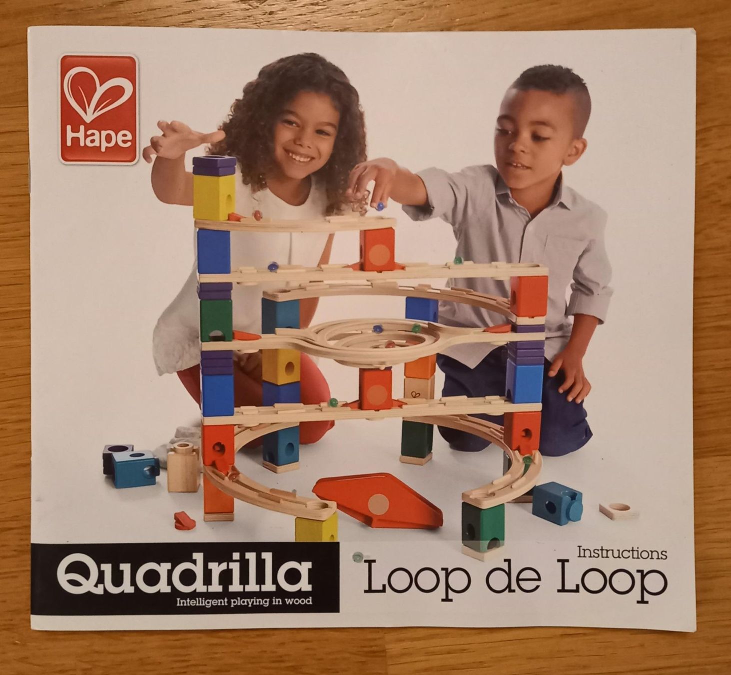 Hape Giocattoli: Hape Quadrilla Kugelbahn Loop de Loop – Usato da Zürich venduto da steibo 6