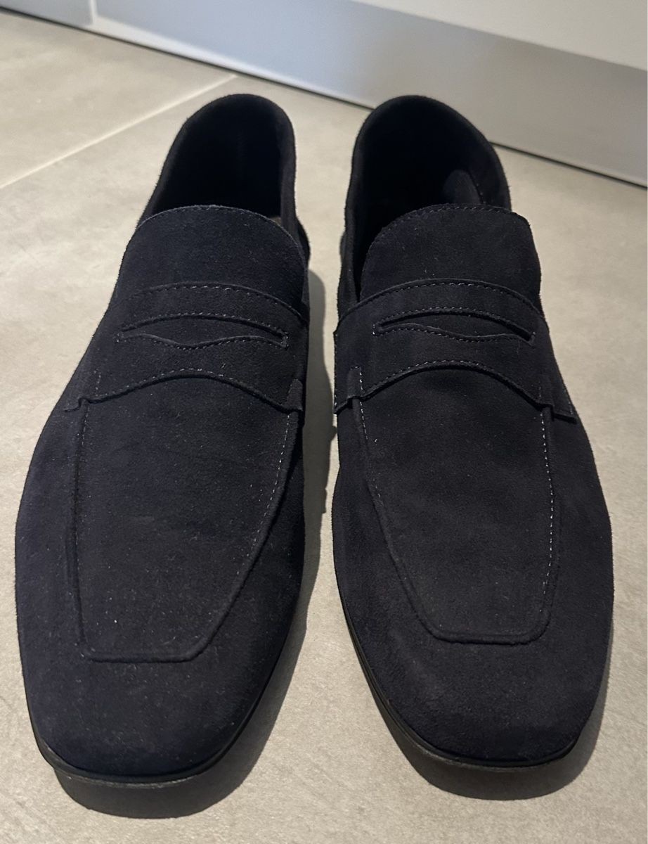 Scarpe da uomo: Pollini Loafer / Mokassins Wildleder blau 42.5 – Usato da Ostermundigen venduto da WatchTimist 4