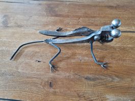Nussknacker Libelle aus Metall