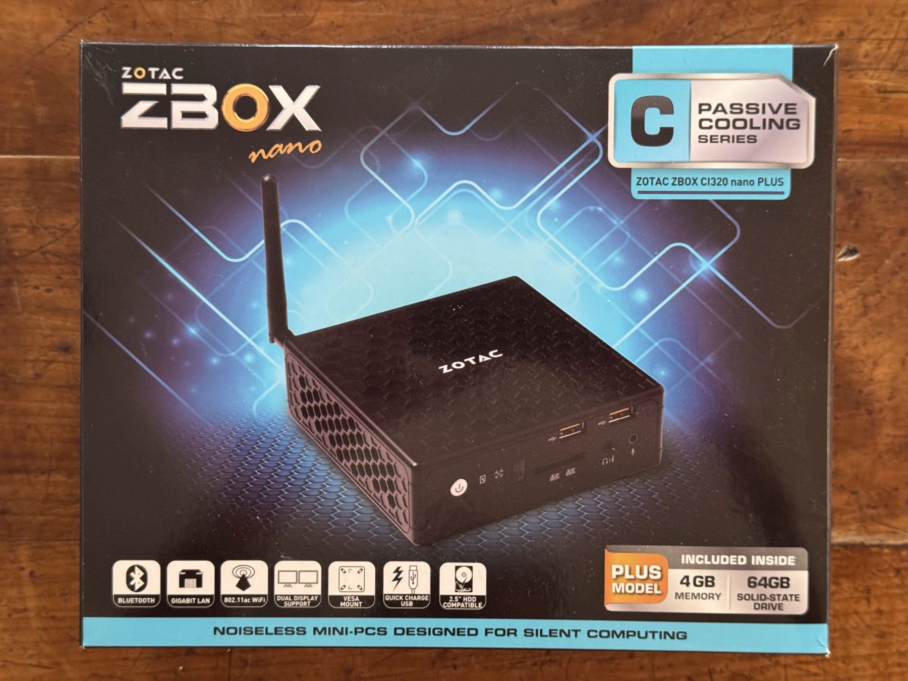 Zotac PC: ZOTAC ZBOX CI320 nano PLUS Silent Mini-PC – Usato da Baden venduto da agglo1 5
