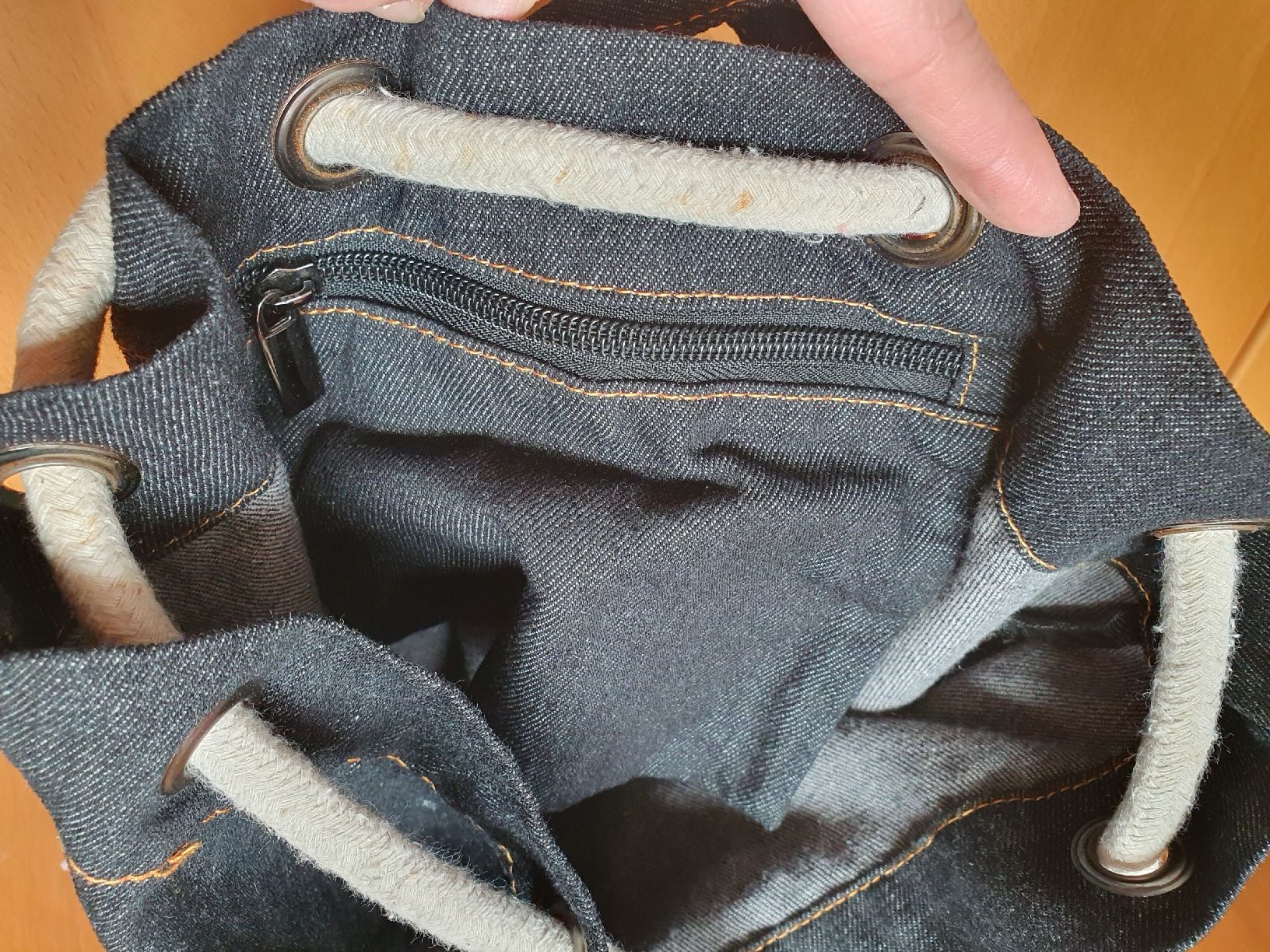 Zaini: Jeans Rucksack schwarz – Usato da Villars-sur-Glâne venduto da richardette 2