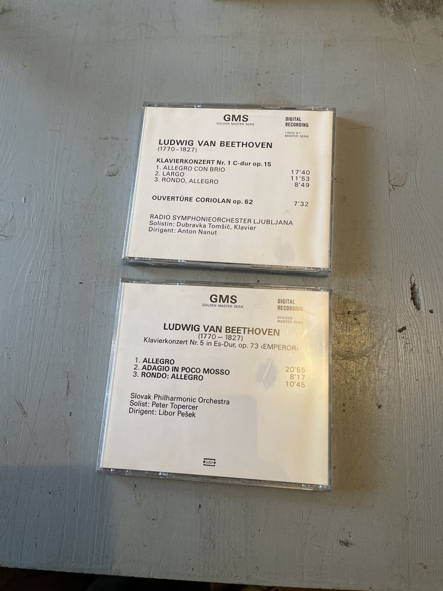 CD: Cd 2x Beethoven  – Usato da moudon venduto da faucheur2 1