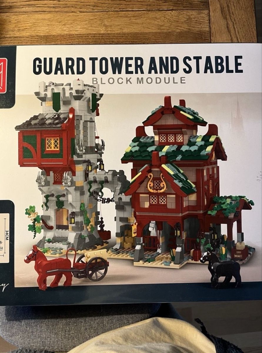 Kit di costruzioni: Mork Wachturm und Stall – Usato da Oberdiessbach venduto da keiser13