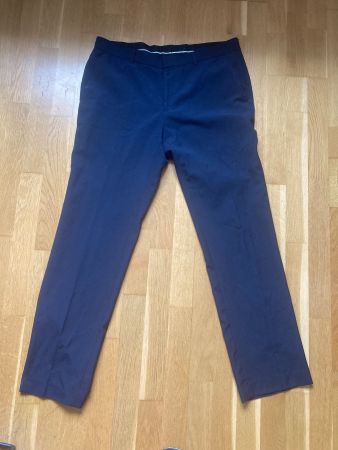 Blau Anzugshose, Tormann, 36, wie neu