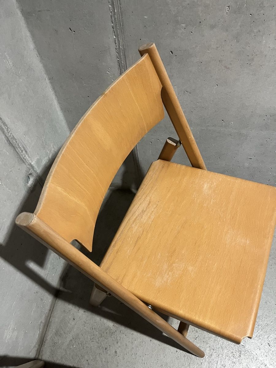 Chaises: Hans Eichenberger Klappstühle – D'occasion à Zürich par mianinni 6