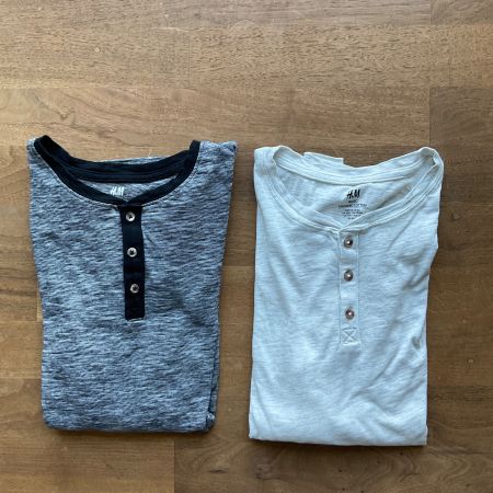 Sweatshirt-Paket, Knopf, H&M, Gr. 170