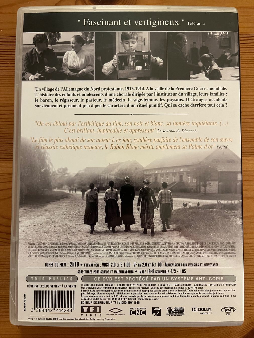 Alle DVDs: LE RUBAN BLANC - MICHAEL HANEKE – Gebraucht aus Lausanne von sbar224 1