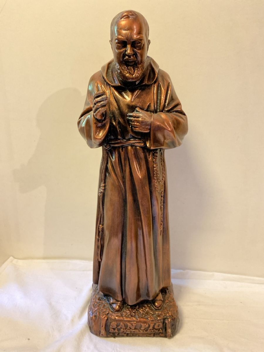 Sculture & Statue: Pater  Pio da Pietrelcina" Statue – Usato da sursee venduto da trilli-tralli