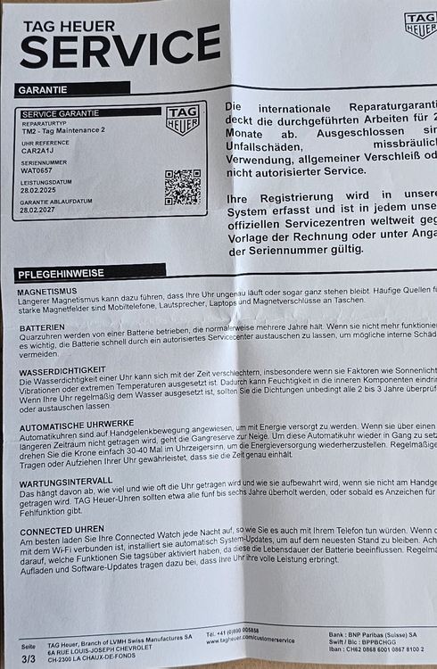 Tag Heuer Orologi: Tag Heuer Carrera Garantie bis 28.02.2027 – Usato da Gordola venduto da Zwergelster 9