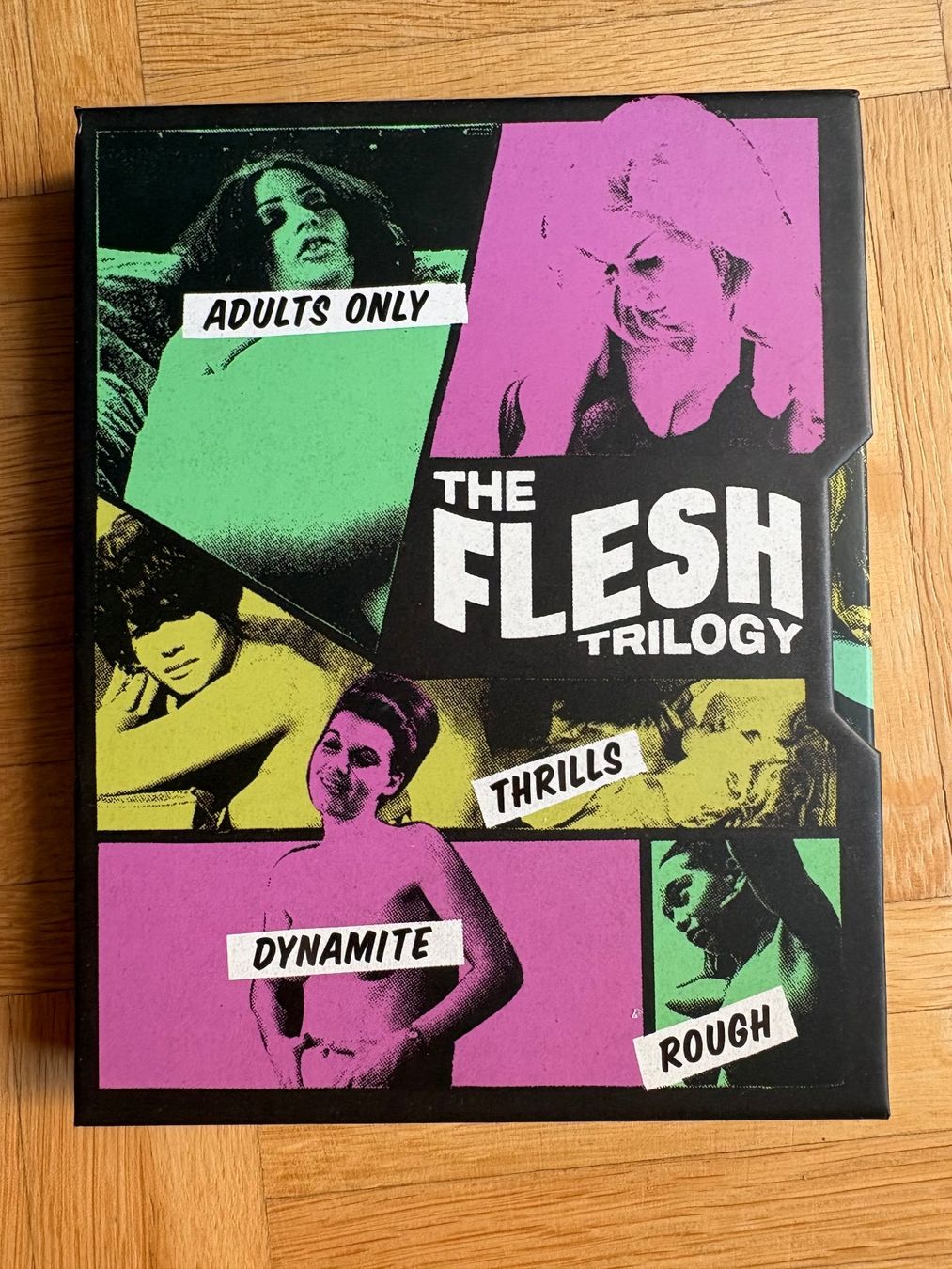 Alle DVDs: Michael Findlay's "Flesh" Trilogy - mit Slipcase - Blu-ray – Gebraucht aus Zürich von Malcom