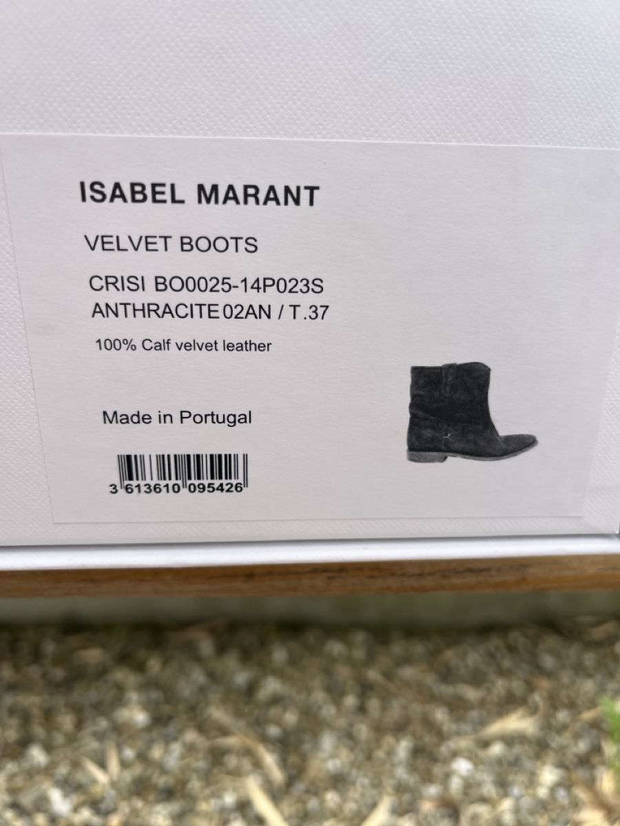 Isabel Marant Scarpe da donna: Isabel Marant -Anthrazit - Grösse 37 – Nuovo (secondo la descrizione) da Olten venduto da reja1965 1