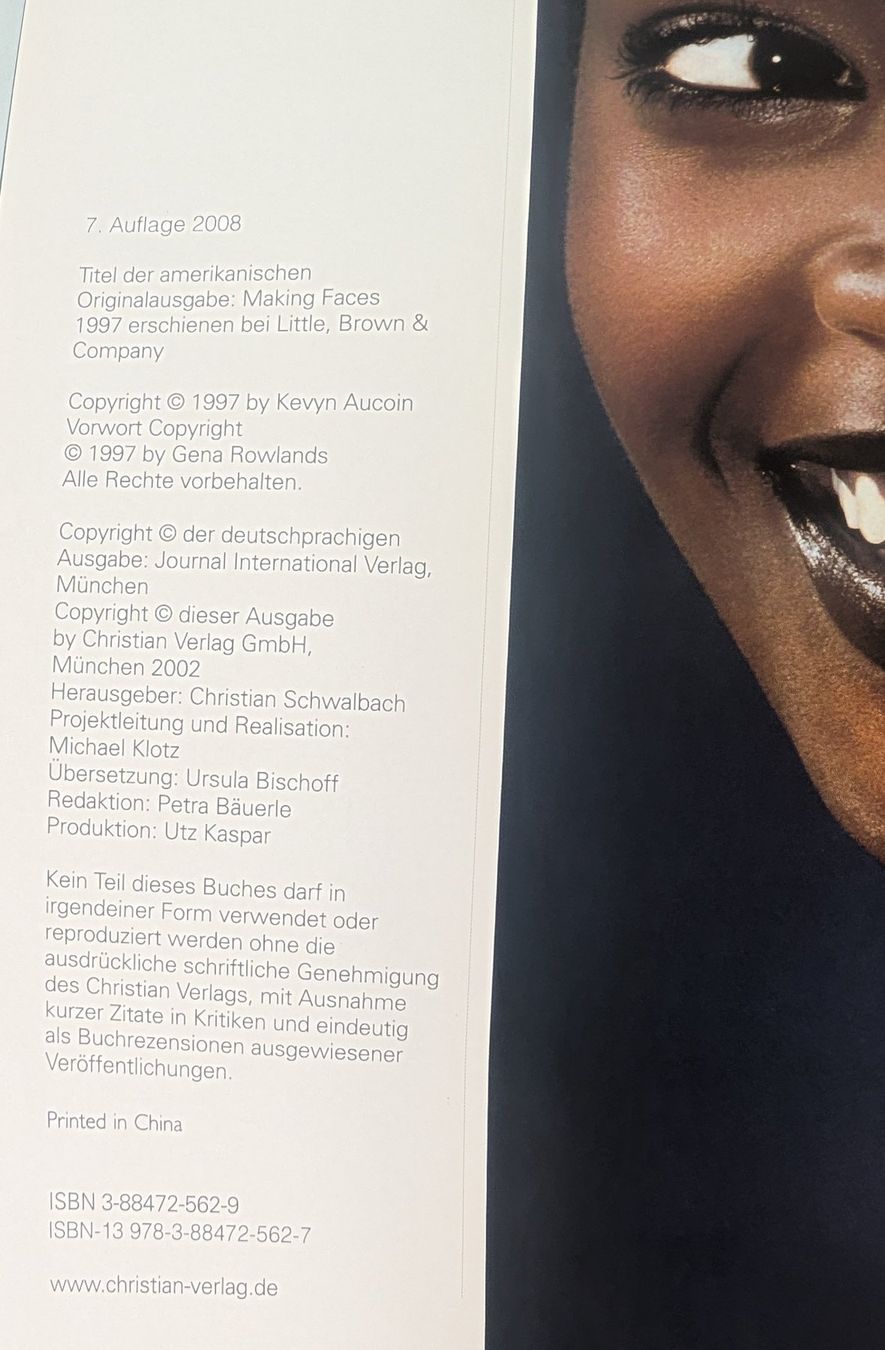 Livres: Kevyn Aucoin - All about Make-up – D'occasion à Zürich par axolottchen 2