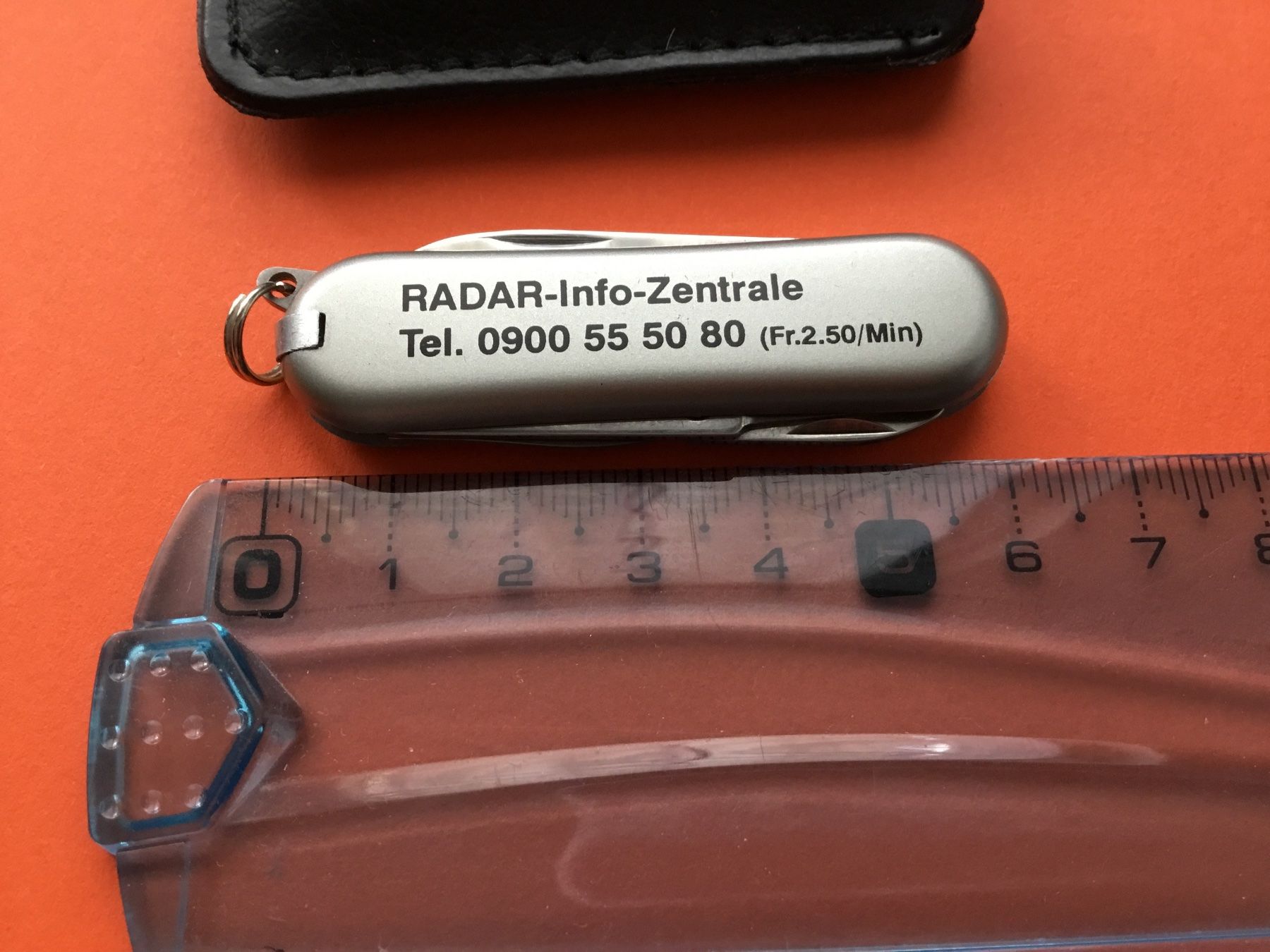 Taschenmesser: Sackmesser Neu mit Radar Info- Zentrale.  Werbung – Neu (gemäss Beschreibung) aus St. Margrethen SG von alfapeugeot10 1