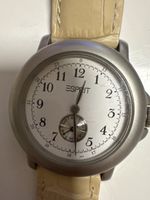 Esprit Vintage Herren/Unisex-Uhr Matt-Silber Kleine Sekunde