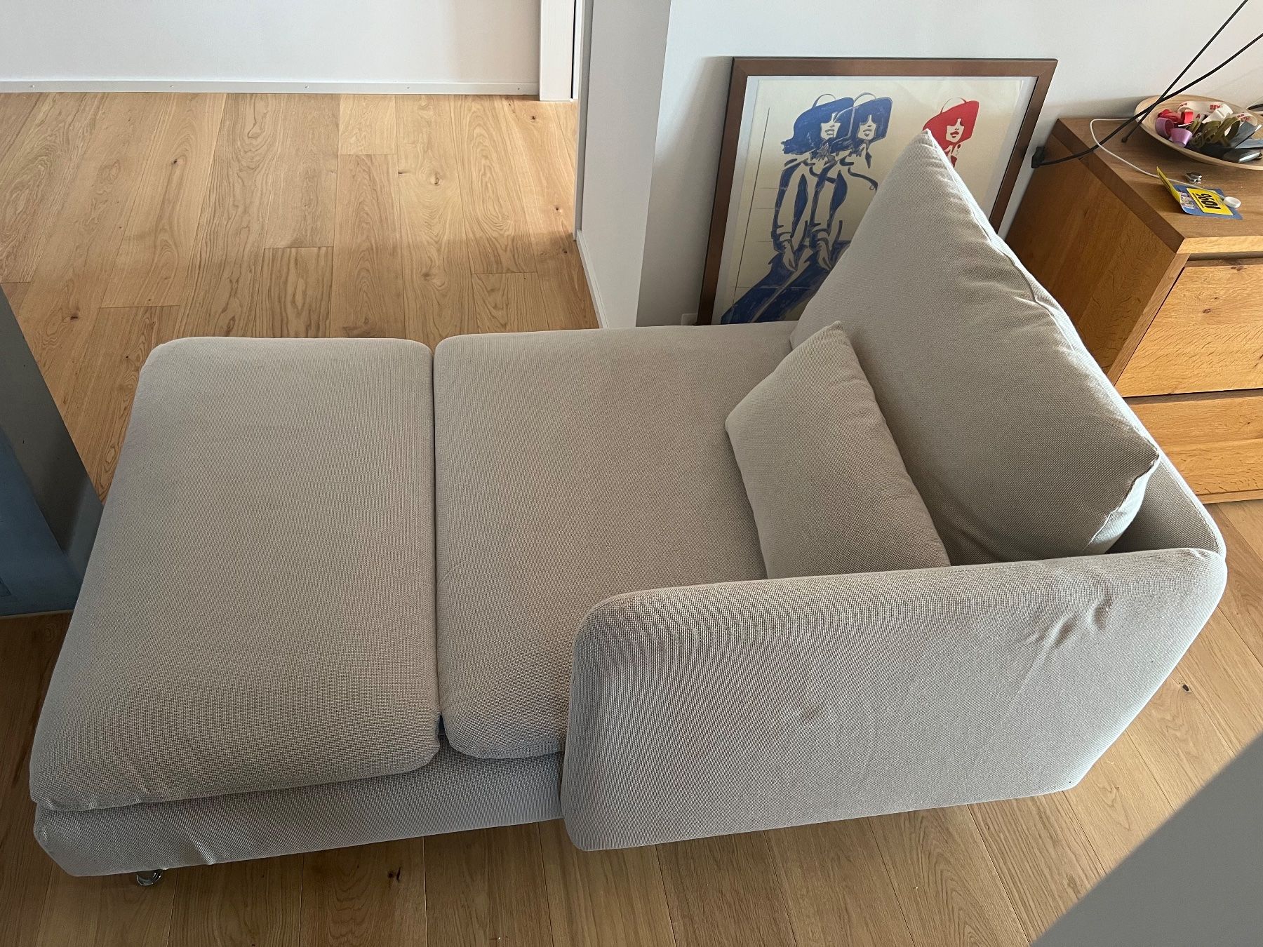 Ikea Divani: IKEA Söderhamn Recamiere mit extra Bezug (Viarp beige/braun) – Usato da Zug venduto da Ollo74 4