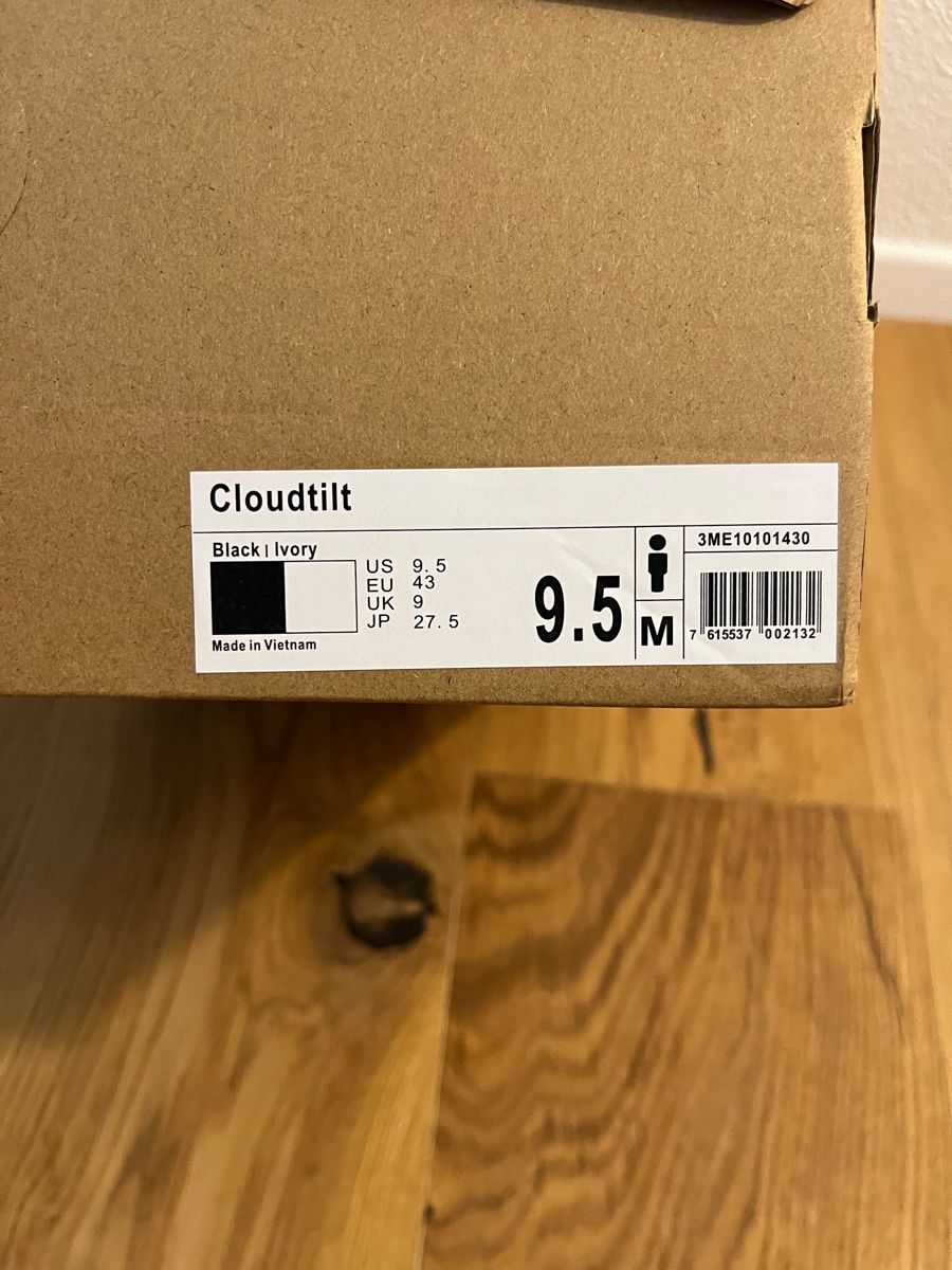 On Scarpe da uomo: On Cloudtilt schwarz/weiss Grösse 43 – Nuovo e nell'imballaggio originale da Wangen ZH venduto da tel_gxb5 3