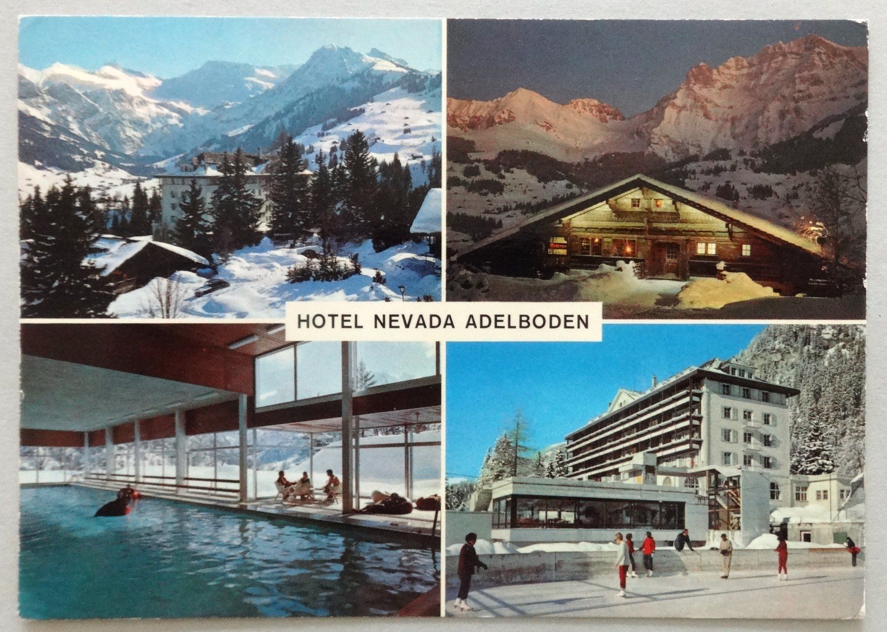 Cartes postales: Hotel Nevada, Adelboden – D'occasion à Fétigny par Billy2miny