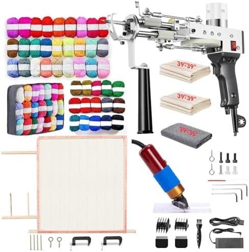 Tutte le macchine: Tufting Gun Starter Kit with 75cm Wooden Frame Complete – Nuovo e nell'imballaggio originale da Hundwil venduto da pak_b5sl 1