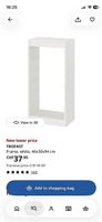 IKEA Trofast Rahmen weiss 46x30x94 cm guter Zustand