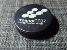 Palet Puck Torino 2007 Winter Universiade Hockey